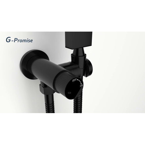 G-Promise Doppelduschkopf-Set Mit Umsteller – Hochdruck, 6 Einstellungen, 183 Cm Edelstahlschlauch